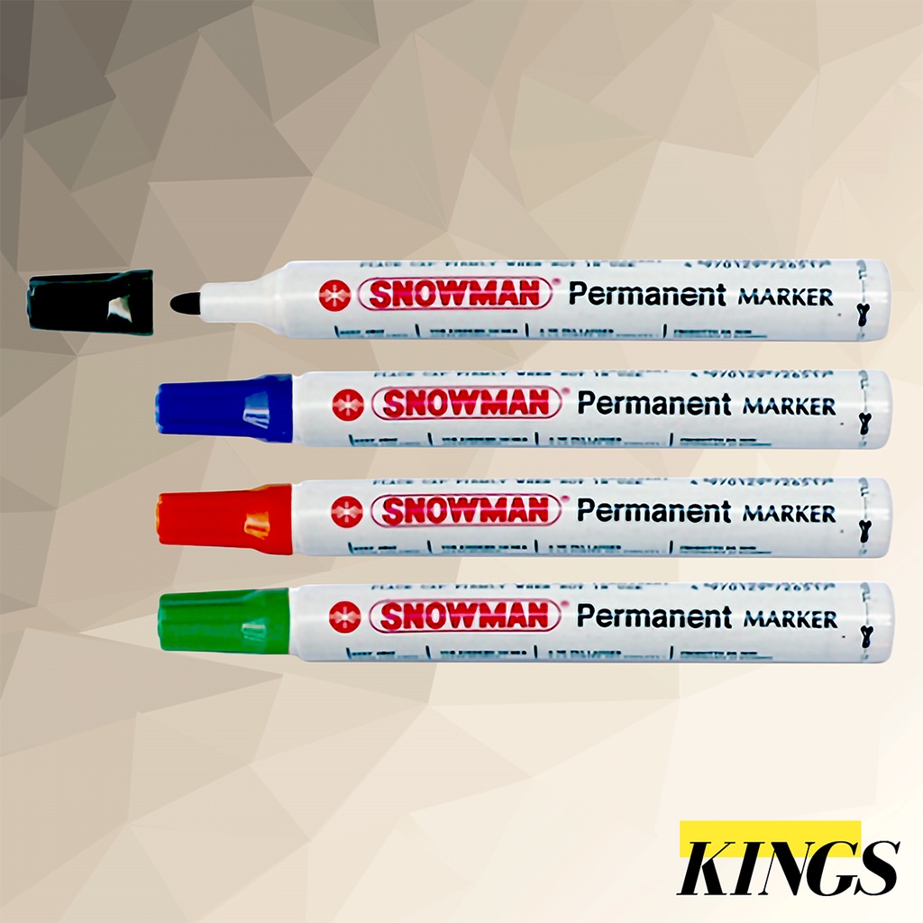 

Snowman Permanent Marker / Spidol Permanen G-12
