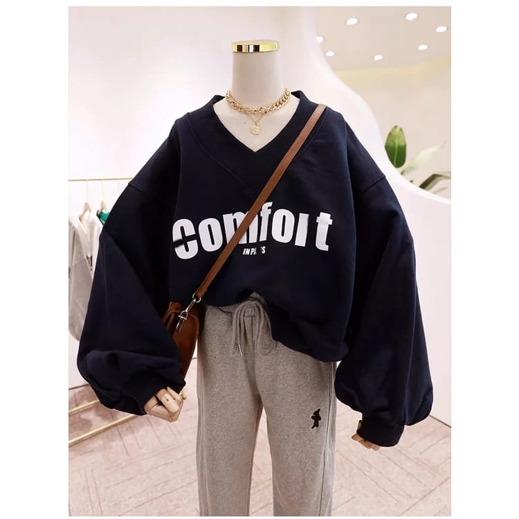 COMFORT SWEATER OVERSIZE WANITA