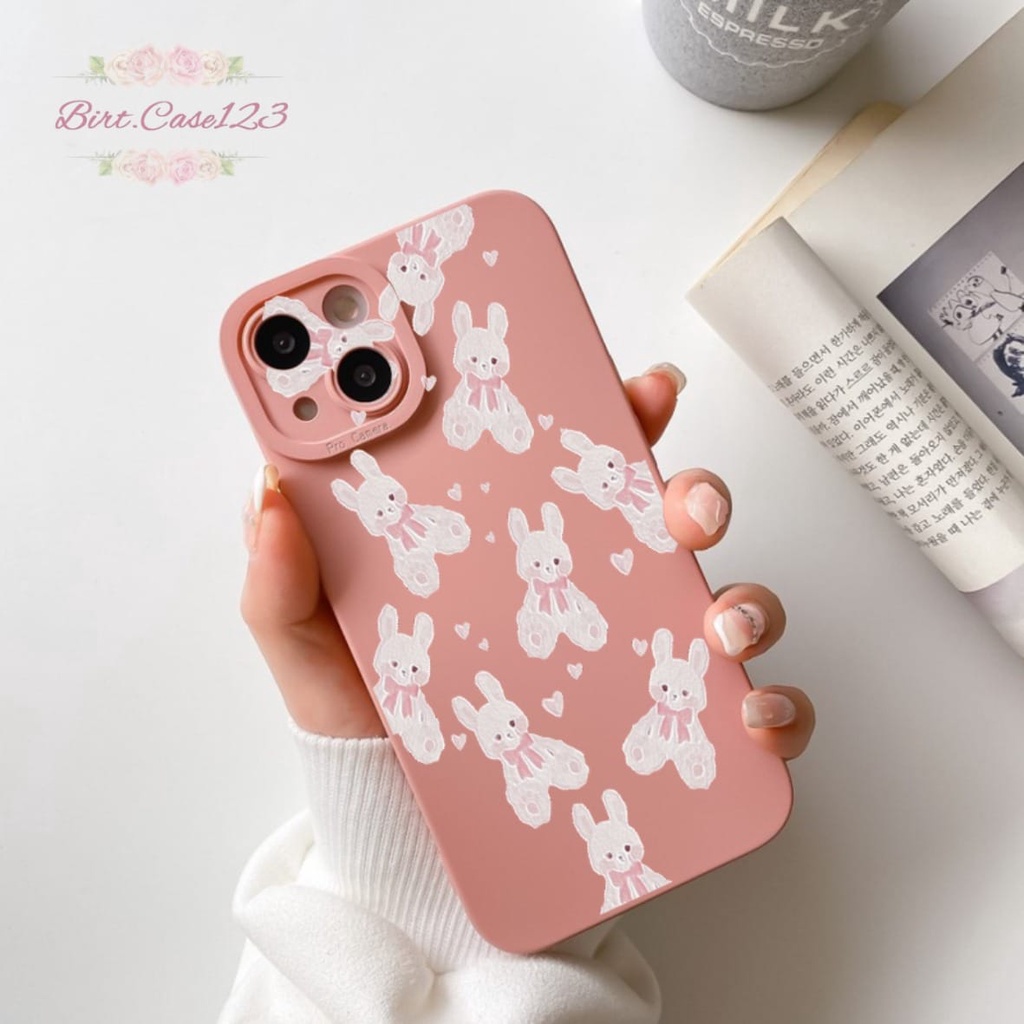 SOFTCASE PROCAMERA CUSTOM RABBIT OPPO VIVO SAMSUNG REALME XIAOMI IPHONE INFINIX FOR ALL TYPE BC6573