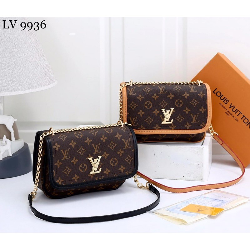 NEW TAS WANITA LOUIS VUITTON 9936 (WITH BOX)