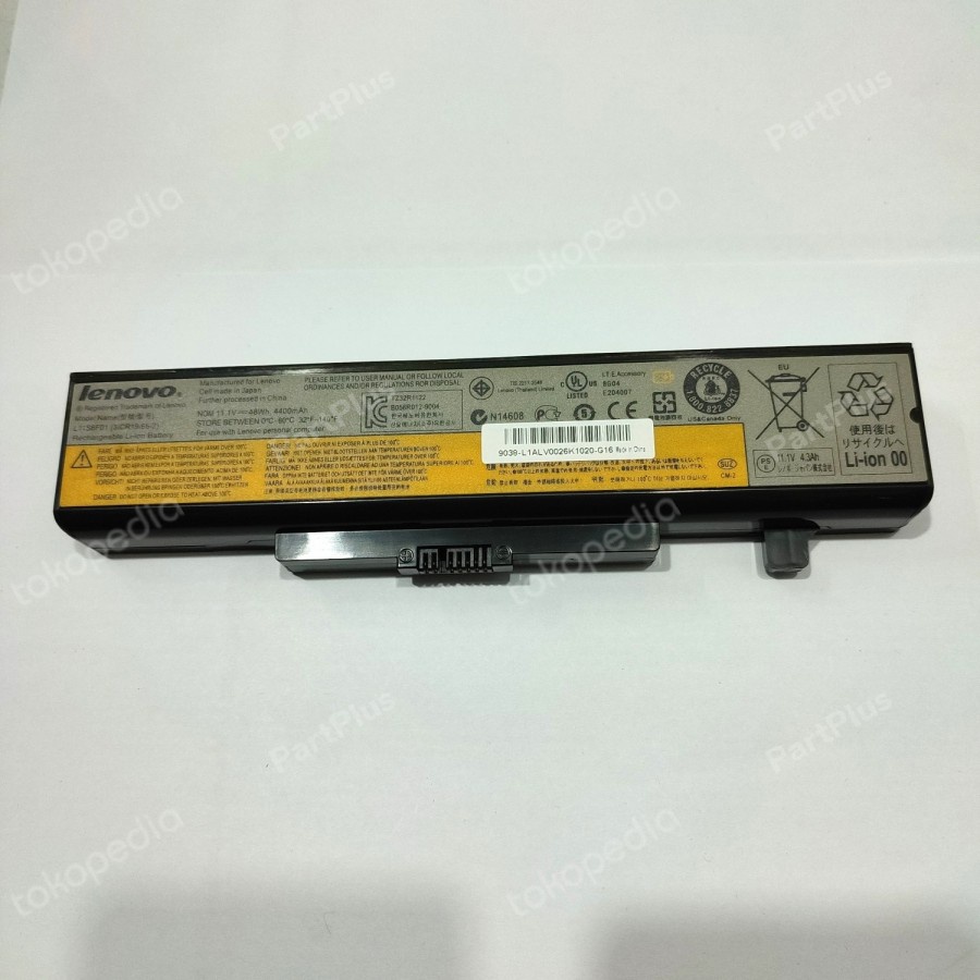 Baterai LENOVO G480 G485 B480 G410 G400 Y480 Z480 E430 G500 G510 V480