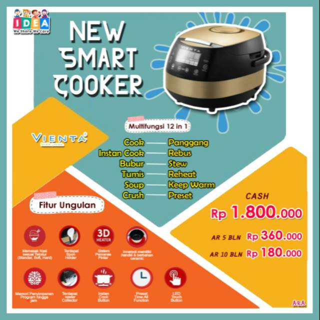Vienta new smart cooker