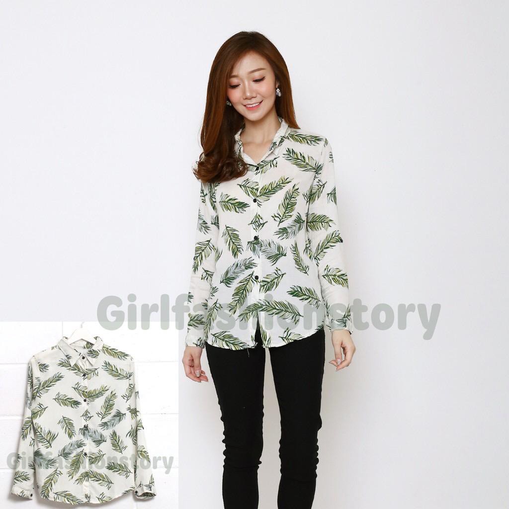 GFS AT PATTERN SHIRT KATUN RAYON ORIGINAL