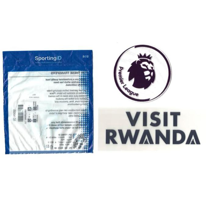 Banting Harga Patch Visit Rwanda + Premier League Standard