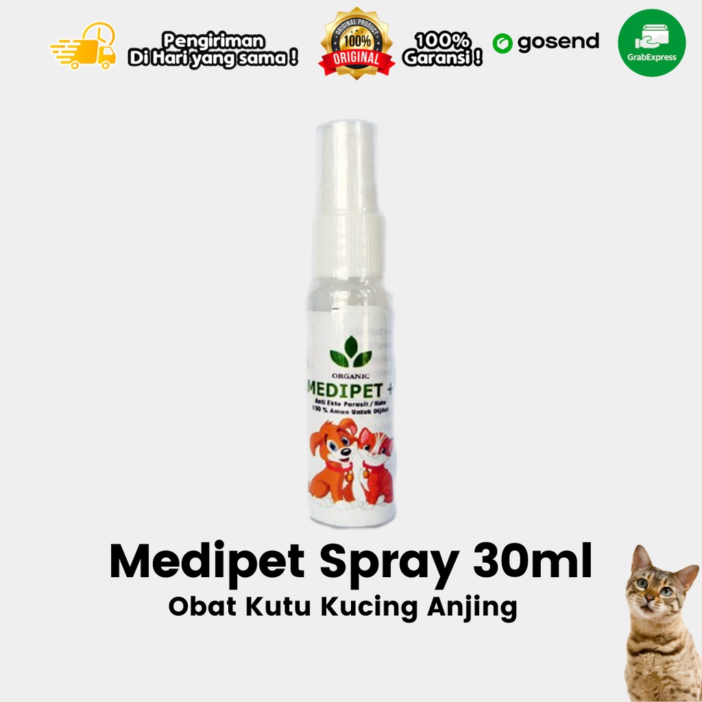 Obat Kutu Spray Medipet 30 ml