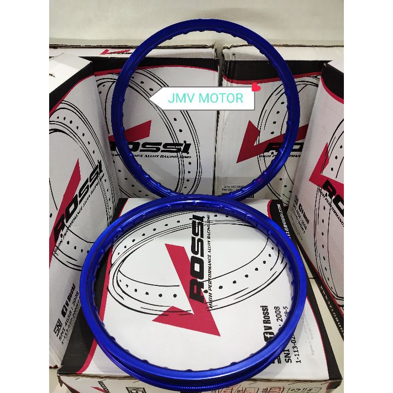 1 SET VELG/PELEK JARI-JARI ROSSI RING 17x140/140 WARNA BIRU