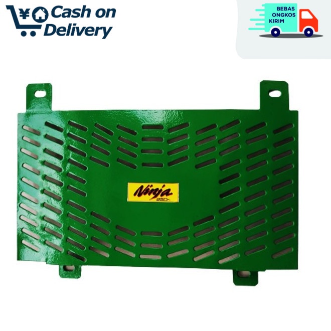 COD HIJAU Tutup radiator ninja 250Fi cover radiator kawasaki NINJA 250 FI