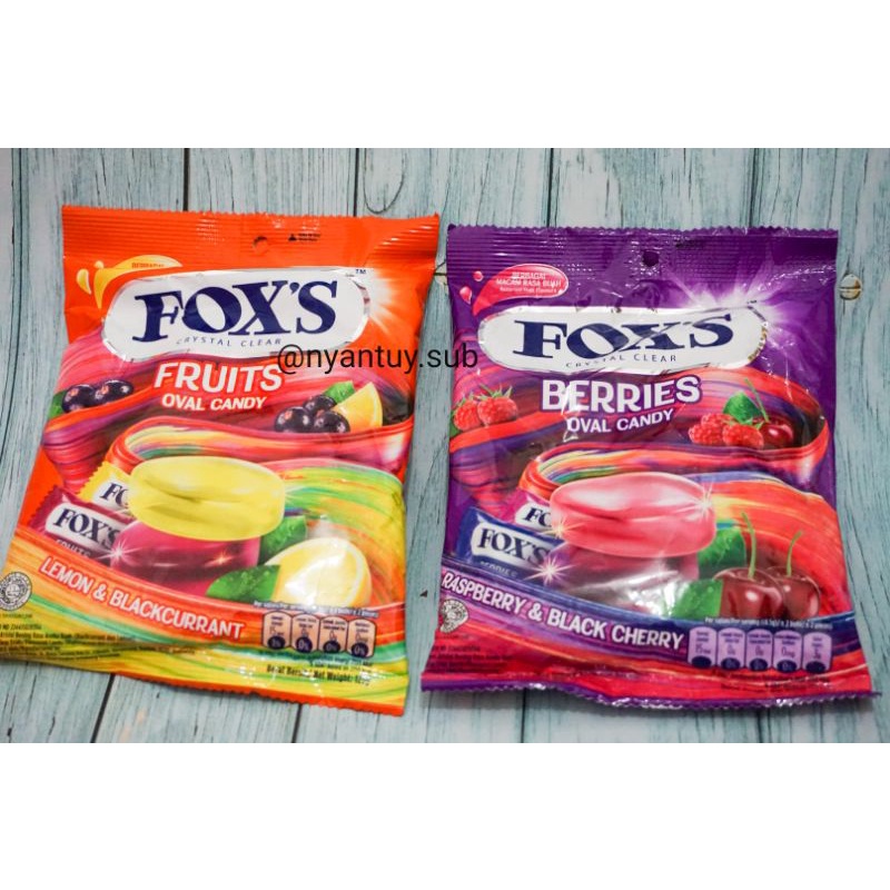 

Permen Fox's Fruits dan Berries