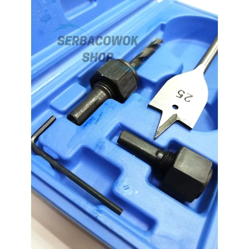 HoleSaw Kit Hole Saw Set 13 Pcs Mata Bor Pelubang Kayu PVC Termurah Berkualitas