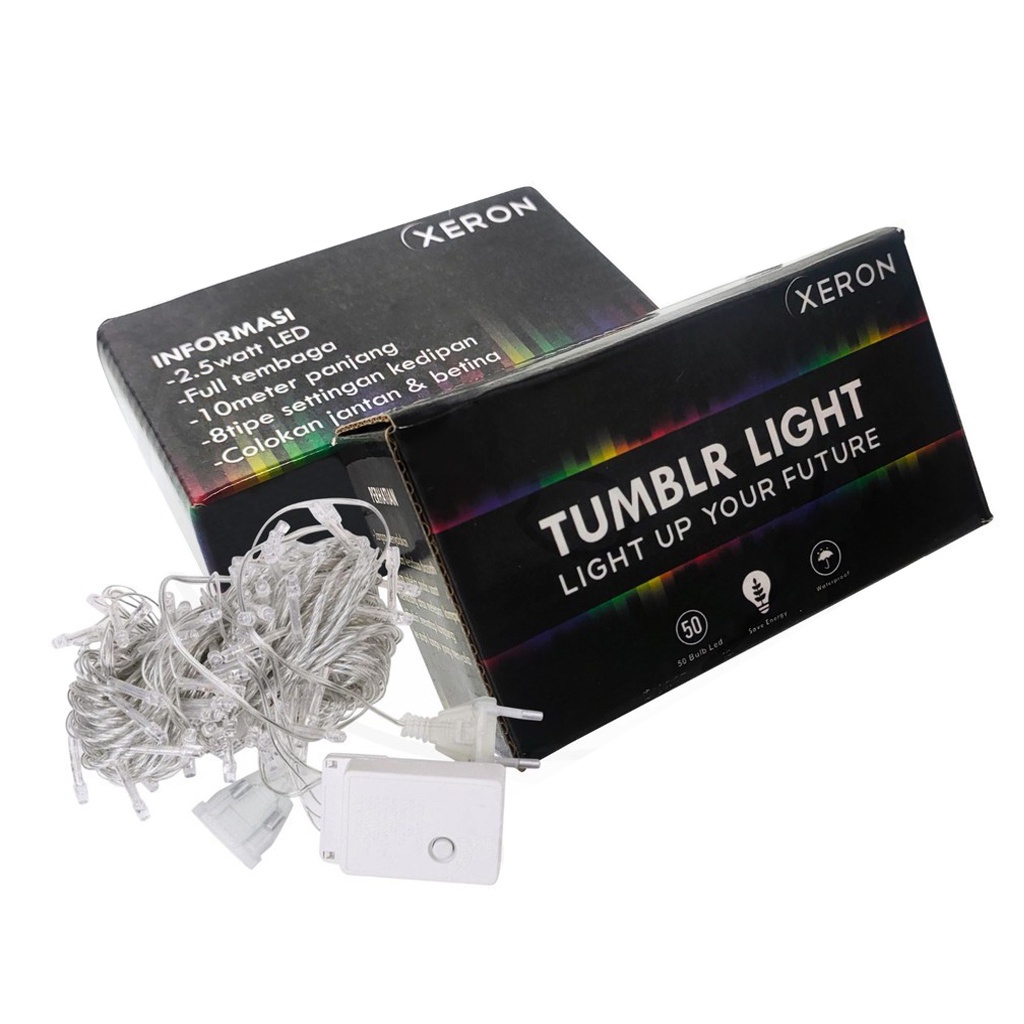 MurmerOfficial Lampu Tumblr 10 Meter LED Natal INFY Box Hias Kamar Dekorasi Light Tumbler E002 E017