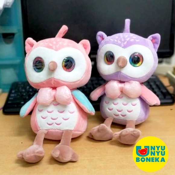 boneka owl roumang burung hantu, bahan soft lembut  bisa buat kado dan souvenir