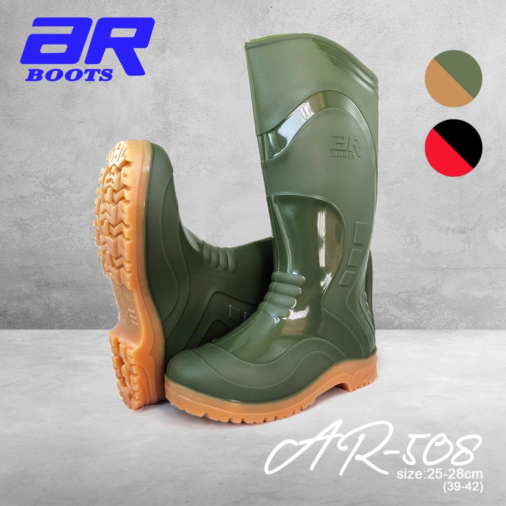 Boot Air/Hujan Anti Selip &amp; Licin dan Tahan Banting AR Boots - AR508