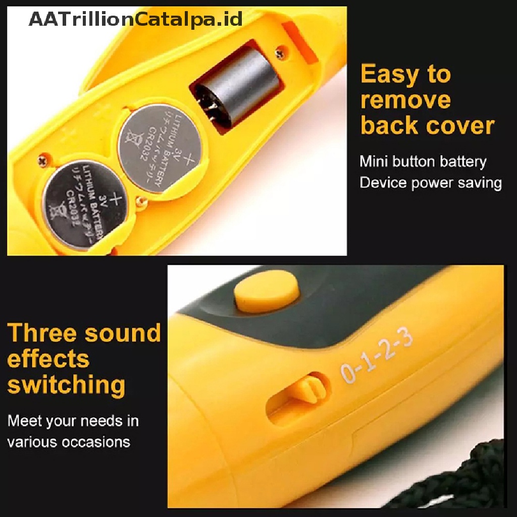 (AATrillionCatalpa) Peluit Elektronik Untuk Outdoor / Survival