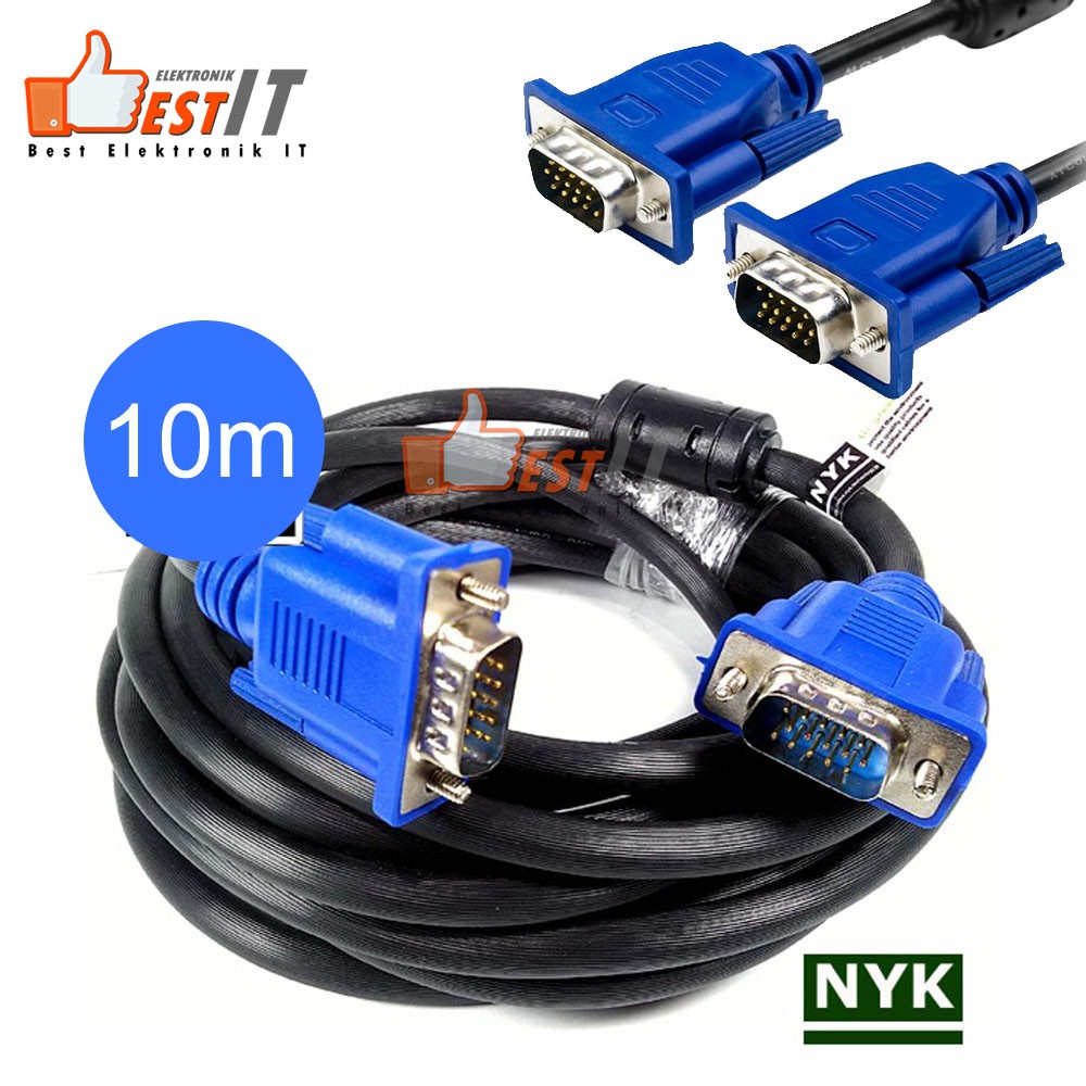 Kabel VGA 10 meter NYK