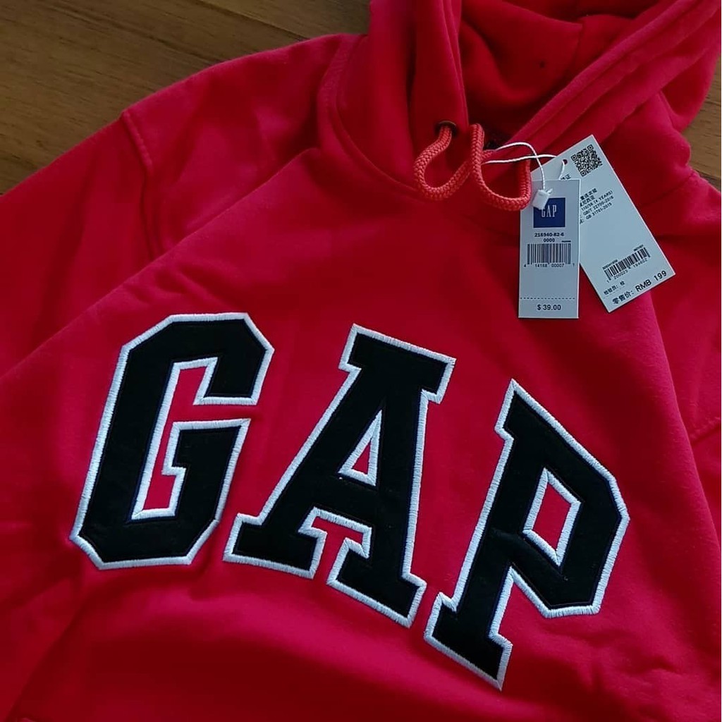 Jaket Hoodie GAP Bordir Terbaru Terlaris Tebal Lembut