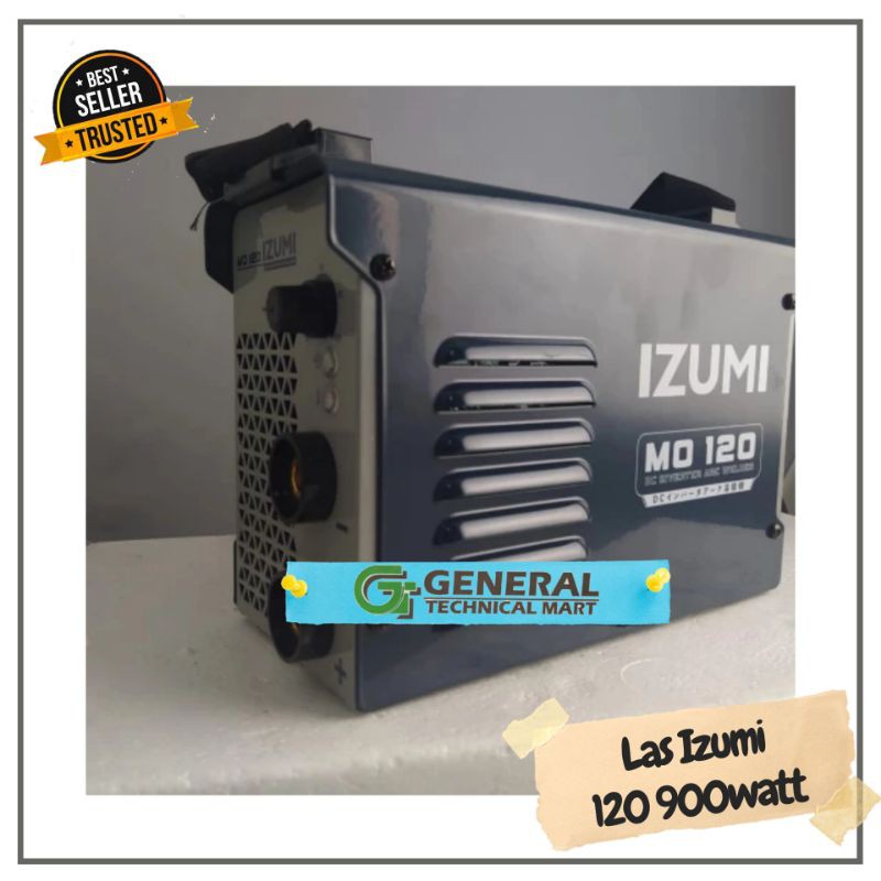 ORIGINAL IZUMI mesin las max 120 A 900 watt terbaik trafo las IGBT newmodel