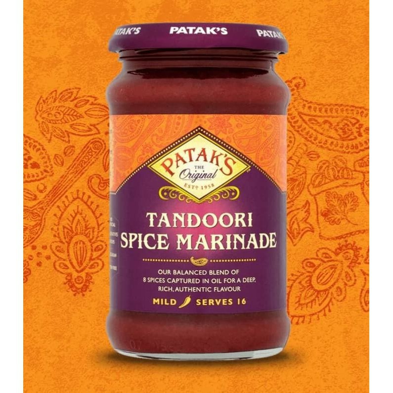 

Pataks Tandoori Curry Paste 312 g | saus | sauce | curry | paste