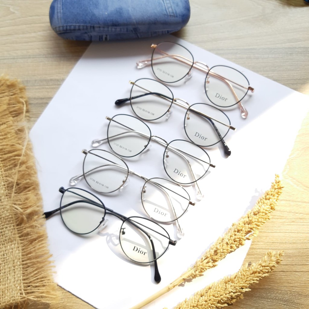 Frame kacamata  2733 + case