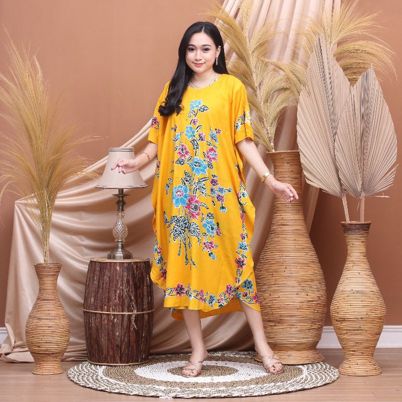 DASTER LOWO ENCIM DASTER KALONG ENCIM PREMIUM RAYON HALUS-Kunyit