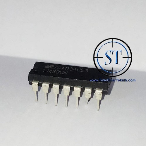 IC LM380N Dip 14 Pin High Quality LM 380N Asli Audio Power Amplifier LM380 N LM 380 380