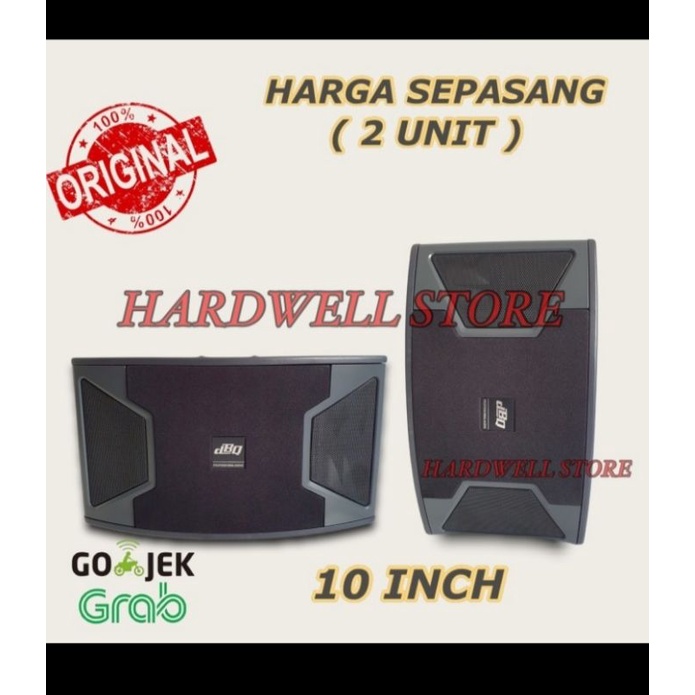 SPEAKER PASIF PASIVE 10 INCH DBQ KS 310