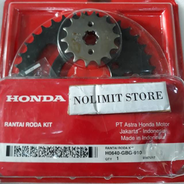 Gear Set Honda Grand Asli