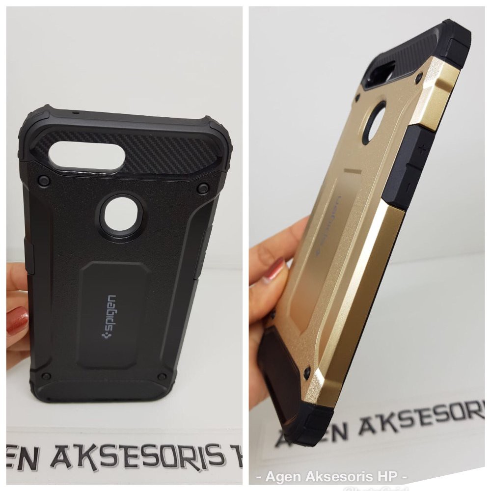 Spigen Iron Oppo F9 6.3 inchi Oppo F9 Pro Hard Case Robot Transformer