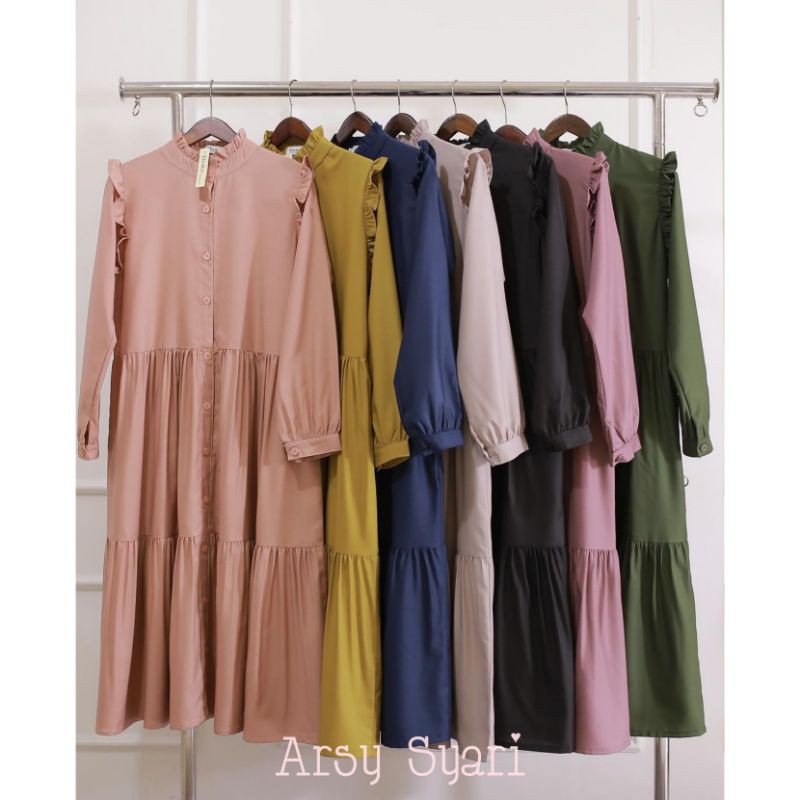 Haura Tunik Katun Toyobo- Atasan wanita tunik-Katun