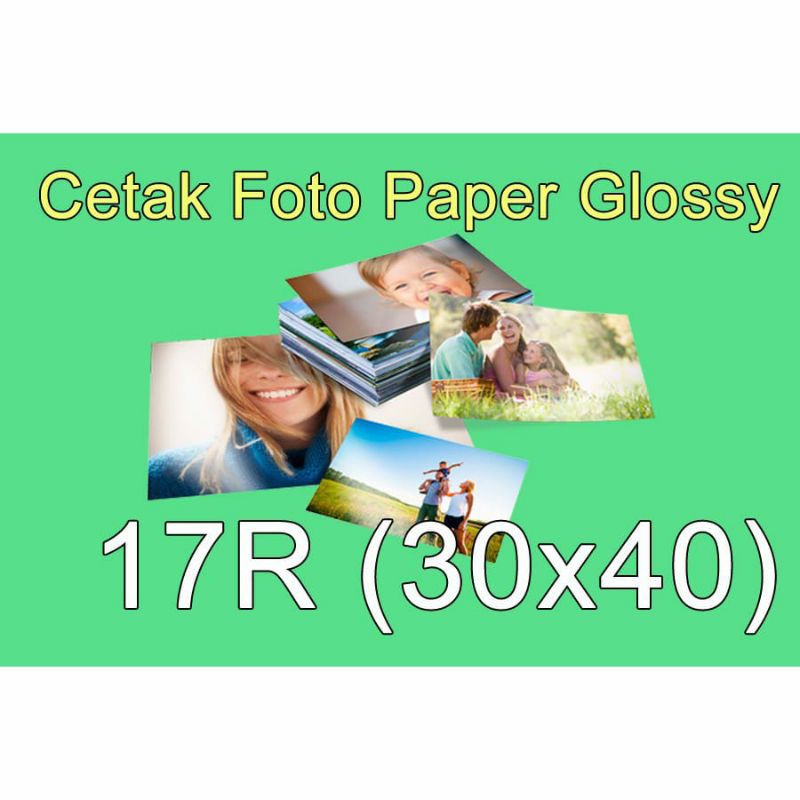 Cetak Print Foto 17R 12R 30x40