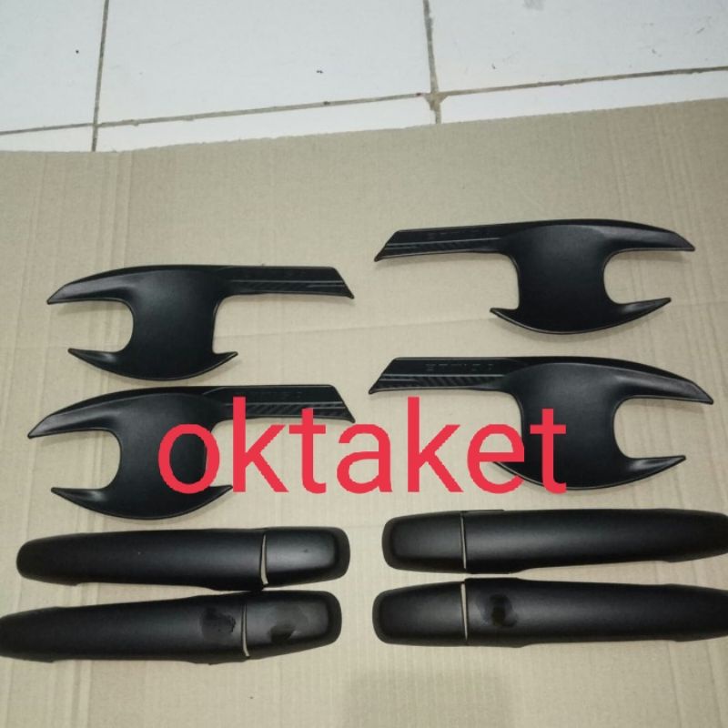 paket outer handle All new Ertiga 2018 2019 2021 standar hitam chrome