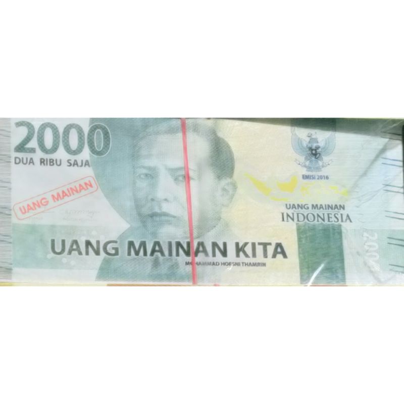 Uang mainan accesories bahan Kertas scrapbook bahan craft uang replika mainan anak DIY /20 Lembar