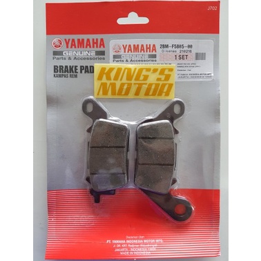 REM DEPAN DISCPAD BRAKE PAD XRIDE 125 FINO FI 125 FREEGO FAZZIO GEAR