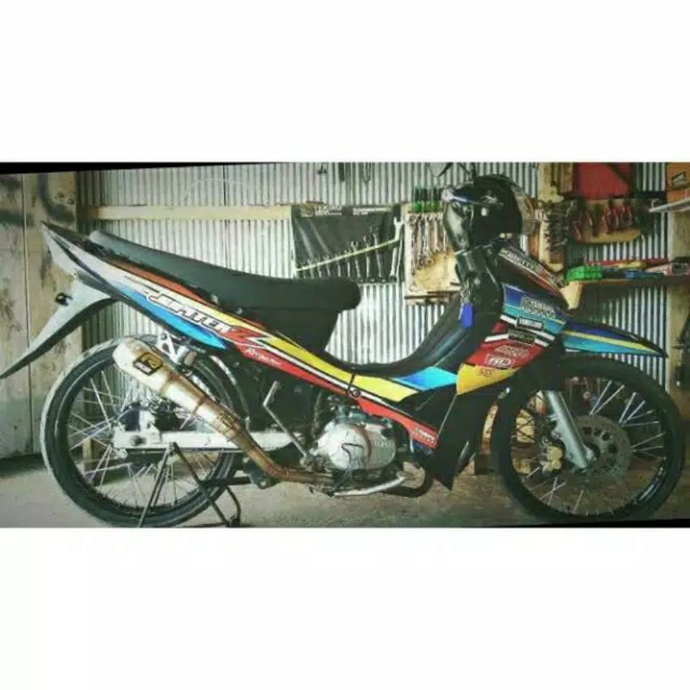 TERMURAH Knalpot rcb new bebek road race jupiter.vega.karisma.revo.supra 125.dll TERLARIS