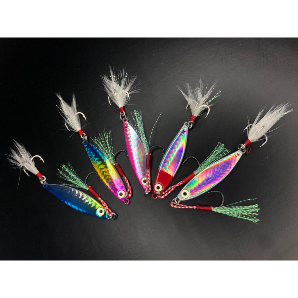Micro Jig 15 Gram Tinggal lempar Umpan UL Casting