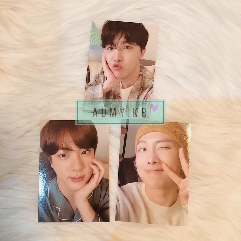 BTS PAJAMA BE MERCH OFFICIAL (PC/PHOTOCARD) jhope namjoon rm jungkook taehyung v jin suga jimin