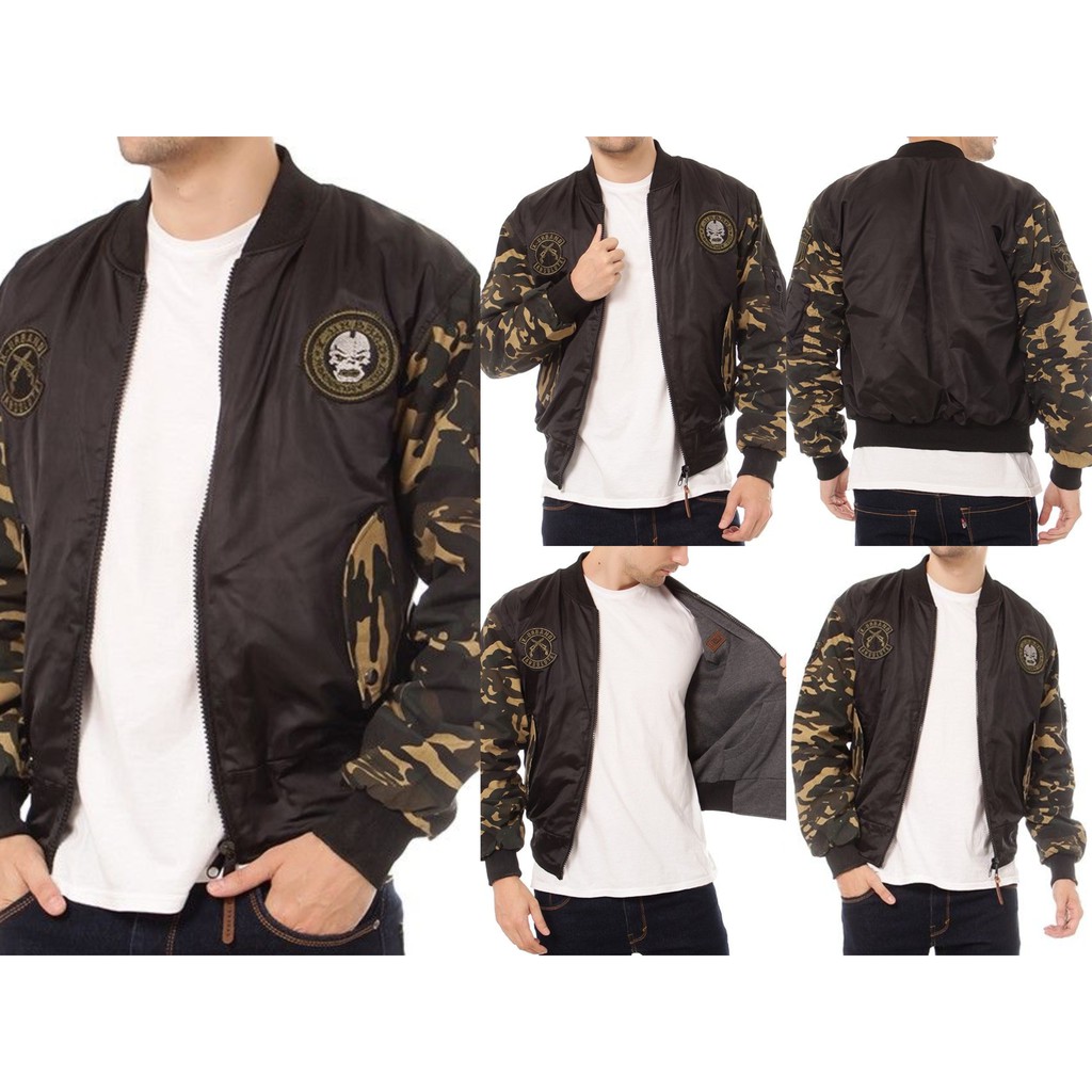 Jaket Boomber Army / Jaket Pria Army / Jaket Premium Casual - A35