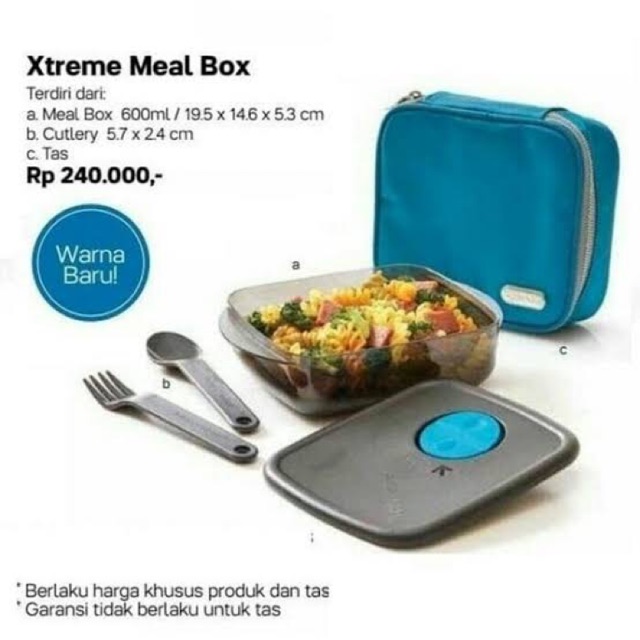 Tupperware xtreme meal box