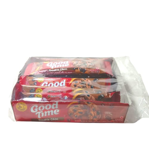 

Goodtime pack double choc isi 12 pcs x 16 gram snack anak biskuit cokelat choco chip ekonomis