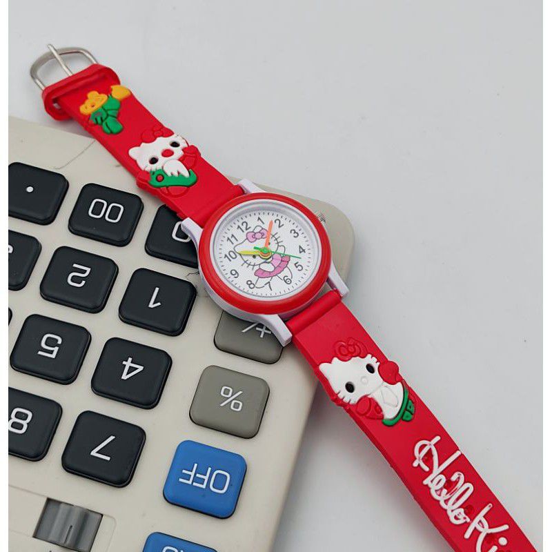 Jam Hello Kitty jam ring hello Kitty jan anak perempuan