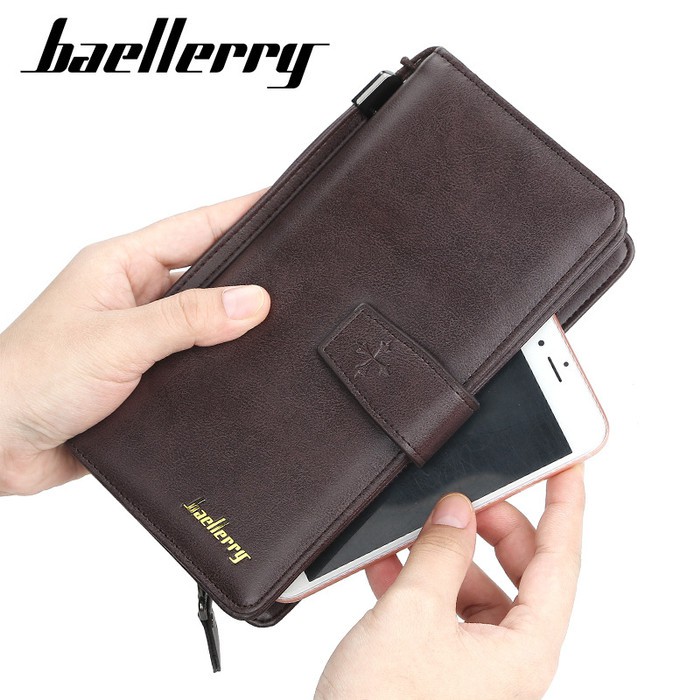 Dompet Panjang Lipat Kulit New Wallet Baellerry C9156