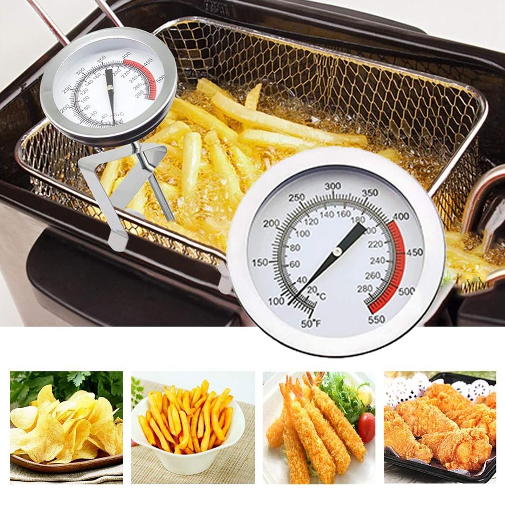 [Elegan] Termometer Daging Stainless Steel Rumah Tangga Home Instan Baca BBQ