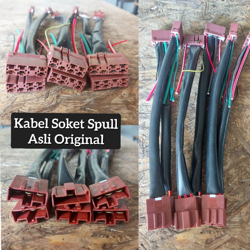 Kabel Soket Socket Spull Spul Spoll Spol ECU CDI Honda Beat Pop Fi Street Karbu Vario 110 125 150 Or