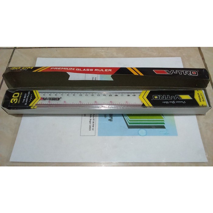 

V-TRO Penggaris Plastik 30 cm Premium