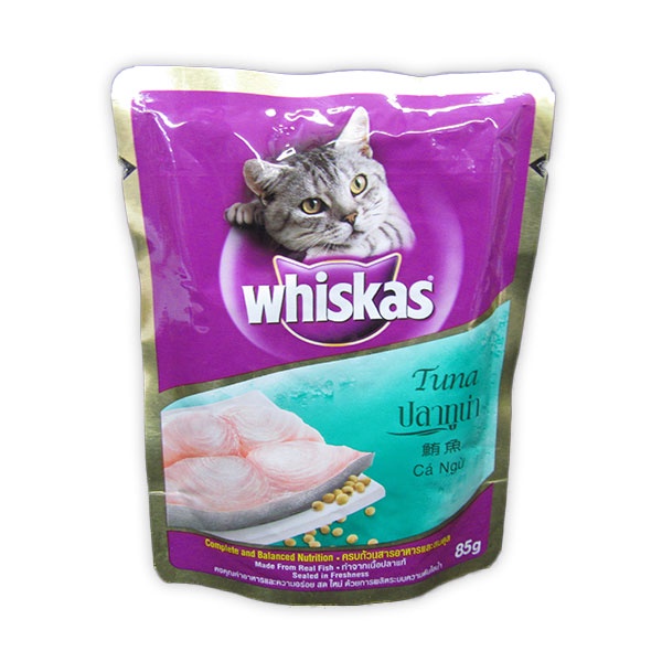 

WHISKAS POUCH TUNA 0.085KG 111562