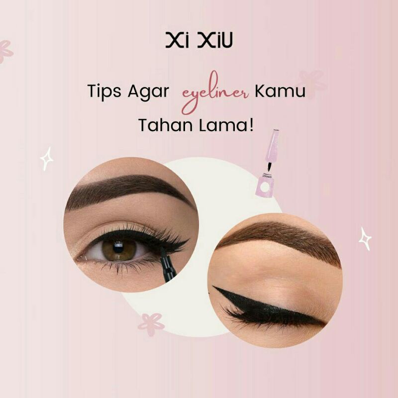 ❤️GROSIR❤️ XI XIU 2 IN 1 MASCARA &amp; EYELINER WATERPROOF