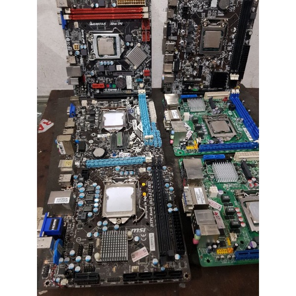 MOTHERBOARD MOBO H61 SOCKET 1155 MINI ITX MINUS BACK PANEL