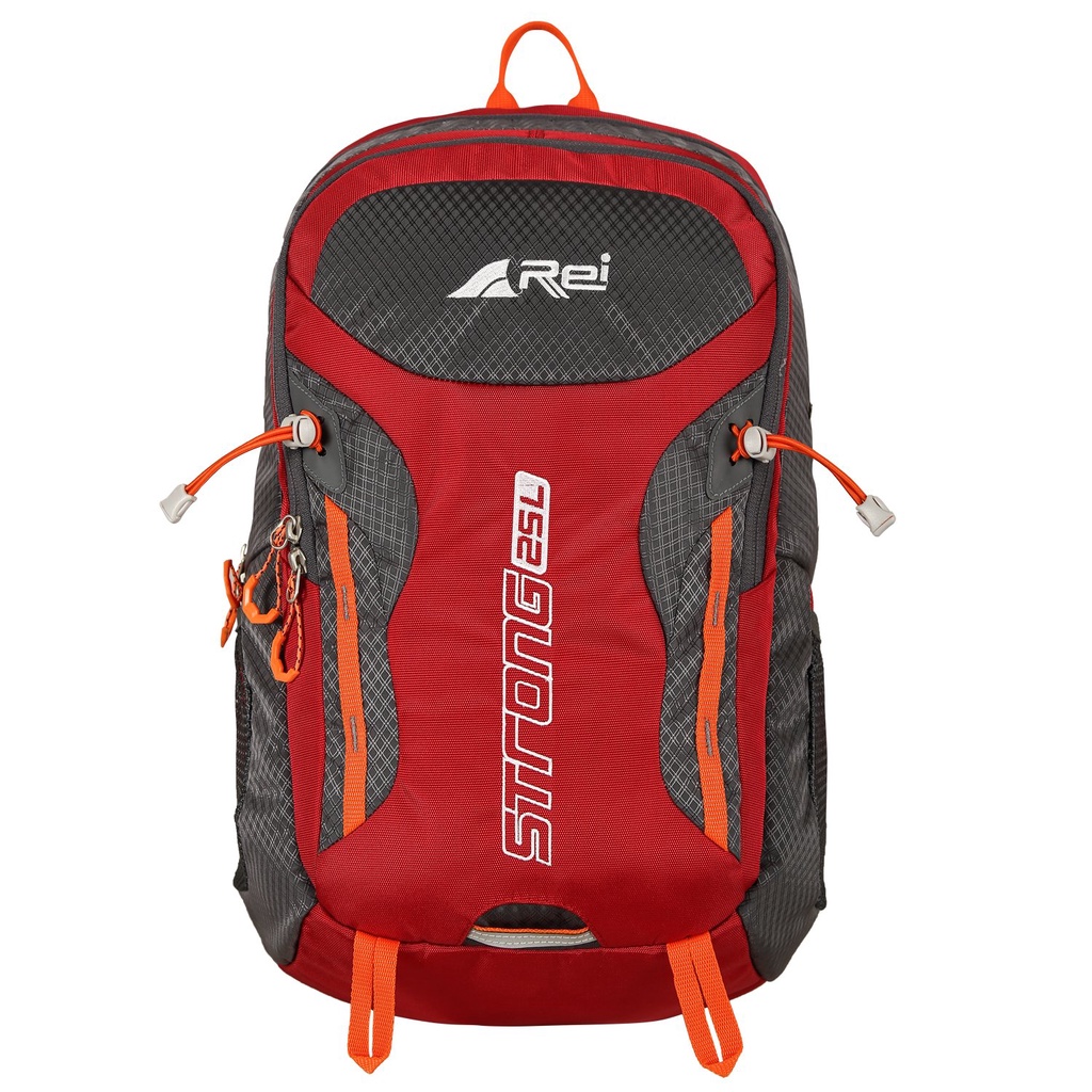 TAS RANSEL AREI REI STRONG 25L DAYPACK | SEKOLAH LAPTOP BACKPACK KULIAH TRACKING PENDAKI GUNUNG RANS