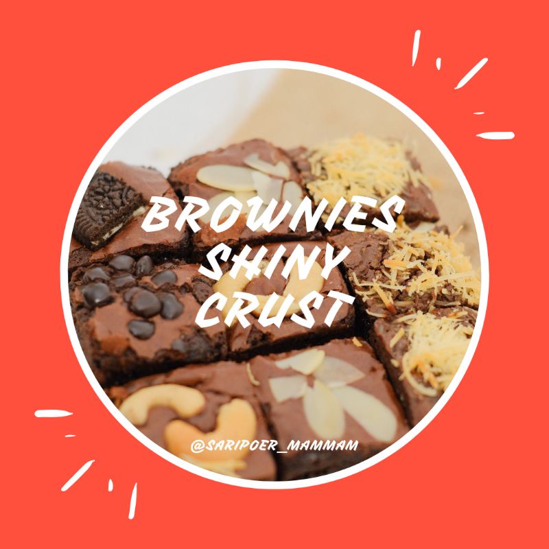 

Brownies Shiny Crust Yummy
