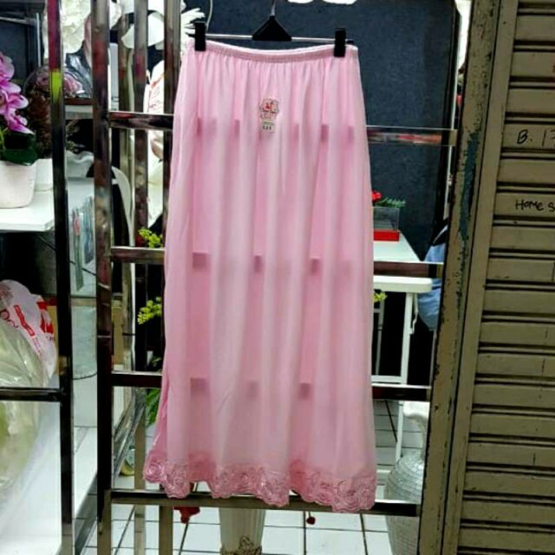 Rok Dalam Panjang Longdress Sweet Love L XL LLL/3L