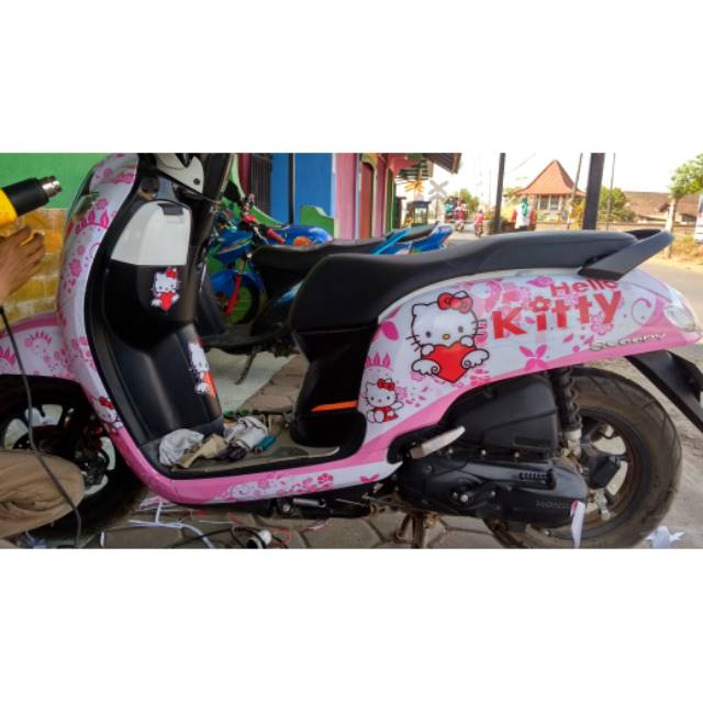 Decal Scoopy Fi New Full Body Motif Hello Kitty Shopee Indonesia